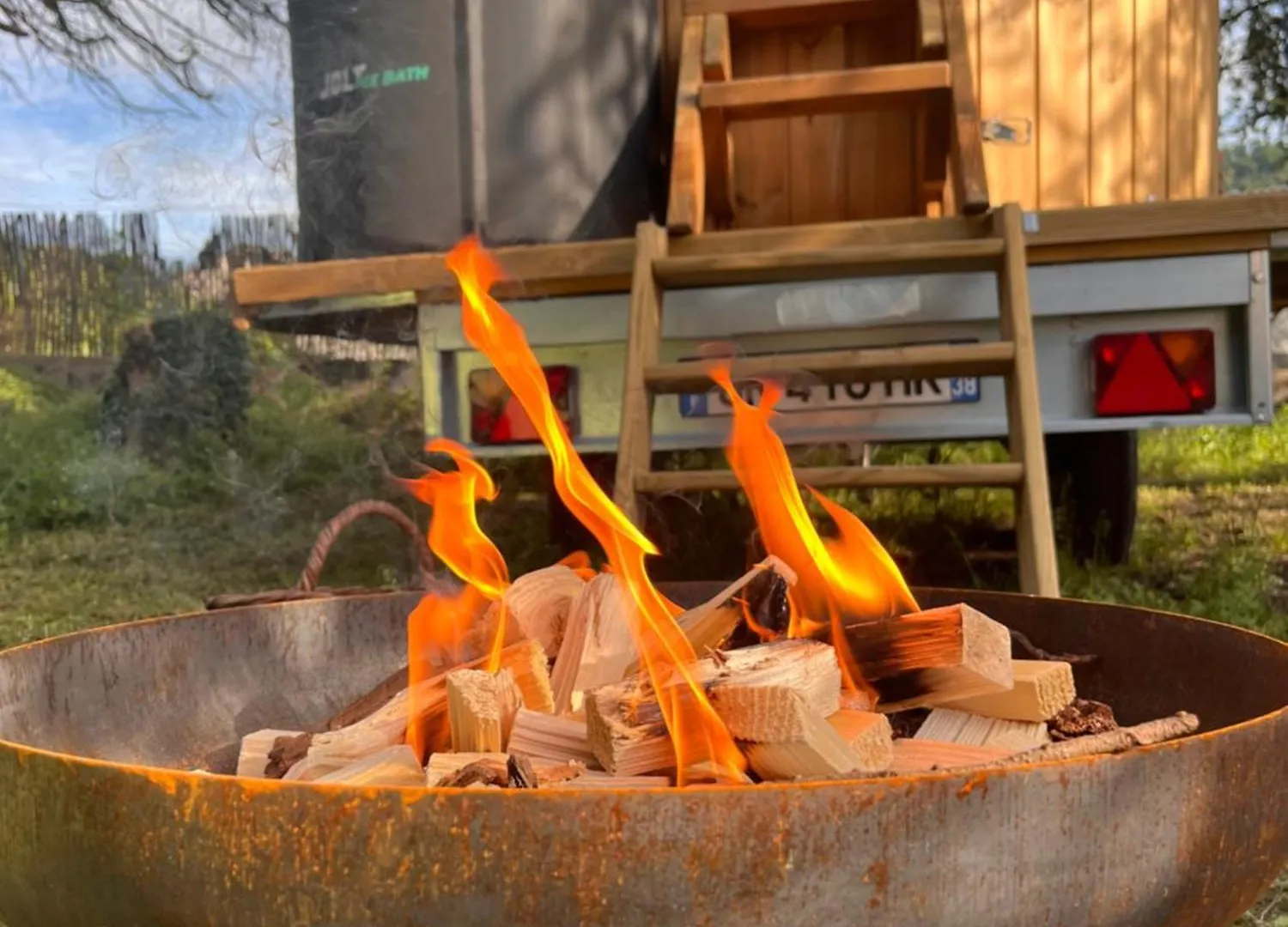 Cabane Canadienne Saint-Savin  Lyxtält